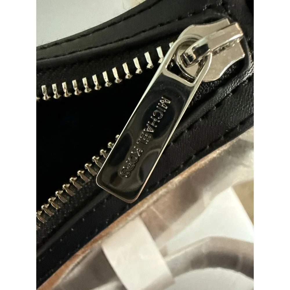 Michael Kors Sammy Plaid Medium Convertible Shoulder Bag Black Multi 35F6S8SL8U